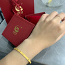 中国黄金（CHINA GOLD） 黄金手镯女四叶草拉花金镯子足金送妈妈女朋友老婆新年礼物 【四叶草】56圈口 约：5.25g 实拍图