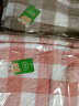 棉沅 纱布枕巾棉加厚加大一对装50*75厘米田园情侣婚庆酒店宾馆 大方粉色两条装 75cm*50cm 实拍图