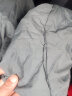 JEEP SPIRIT吉普棉衣男棉服男士面包服长袖保暖外套冬季加厚夹克棉袄子上衣 豆灰色 3XL （150斤-165斤） 实拍图