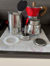 Bialetti比乐蒂 摩卡壶 不锈钢咖啡壶家用煮咖啡升级版venus维纳斯意式电热电磁炉咖啡壶 4杯份-升级银色款 180ml 实拍图