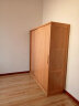 良工（lg）衣柜卧室实木衣柜全实木推拉门简易衣橱小户型两门滑门橡木柜子 1.8米长衣柜（含抽屉） 实拍图