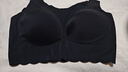 曼妮芬【凉感芒果杯】曼妮芬无钢圈文胸无痕软支撑女士内衣少女夏季薄款 021 黑色 XL (170) 实拍图