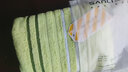 三利 毛巾家纺 纯棉柔软吸水洗脸面巾单条装 34×71cm 绿色 实拍图