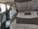 布兰特 汽车座套全包布艺座垫仿亚麻坐垫四季通用座椅套垫卡通座包五座 A31温馨米-豪华版 实拍图
