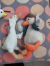 IGNATIUS加油鸭毛绒玩具网红沙雕复读鸭玩偶怼人小鸭子公仔布娃娃生日礼物 白鸭 全长约34厘米 实拍图