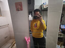 蓝之旺 年会红色卫衣定制班服工作服外套男女情侣加绒厚款衣服订制印log 480g落肩银狐绒套头综合 L 实拍图