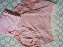 糖雅诗（Tangyashi）大码女士内裤女纯棉高腰胖妹妹内裤胖mm全棉底档加肥加大号短裤头 3264【4条】虾粉+豆粉+肤色+紫色 3XL(125-145斤) 实拍图