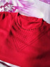 千秋诗（Qianqiushi）中老年女装新款春夏套装加大码时尚妈妈装两件套针织打底衫上衣女 香芋紫MS6618 3XL建议130-150斤 晒单实拍图