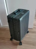 皮尔卡丹拉杆箱男女款铝框行李箱万向轮24英寸托运箱大容量密码箱旅行箱子 实拍图
