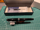 SAILOR写乐21K钢笔 PG大型平顶天冠11-2036/2037 双色金尖 练字钢笔【礼盒】 黒杆银夹双色尖2037 MF 实拍图