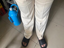 罗蒙（ROMON）夏季休闲裤男新款阔腿直筒宽松休闲轻奢垂坠感西装裤百搭长裤子男 卡其 XL 180(身高175\体重140-160) 实拍图