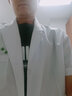 医缘医缘白大褂男女薄款透气修身学生实验服诊所医院大衣工作服印绣字 男白大褂短袖 XXXL 实拍图