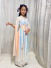 欧育儿童汉服女童夏季装女孩生日礼物国风古装唐装连衣裙中国风演出服 B2170云清 150 【建议身高140-150cm】 实拍图