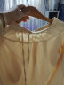 苏彩尼棉麻连衣裙女装2023夏季新款小个子时尚休闲显瘦裙子两件套套装裙 上白下米白 L（建议110-120斤） 实拍图