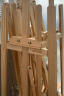 蒙玛特(Mont Marte)榉木画架 画板画架美术素描支架折叠木质落地架套装 画画4k素描板儿童可升降绘画架两件套 晒单实拍图