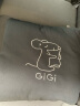 吉吉（GiGi）汽车抱枕被 空调被多功能靠垫夏凉被  办公室午休被 沙发靠枕靠垫折叠抱枕被汽车用品G-1070黑色 实拍图