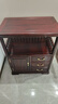 木中央 红木家具 印尼黑酸枝(学名:阔叶黄檀)中式茶水柜 全实木抽屉储物柜边几茶叶柜 茶水柜（67*42*82cm） 晒单实拍图