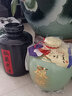 大师汇景德镇陶瓷酒瓶黑釉酒坛子密封酒具酒瓶子乌金釉坛子家用白酒壶 10斤私藏老酒送红布系绳 简装 实拍图