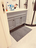 蒙娜丝 入户地垫门垫脚垫门口进门玄关防滑垫子耐磨除尘家用商用可裁剪 大气咖色 60cm×90cm【玄关 入户门】 实拍图