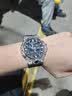 尚智戴适用于卡西欧G-SHOCK冰韧树脂手表表带 GA700 710 735 5522冰川透明表壳橡胶黑武士改装腕带 全透明黑字+透明黑 适用：GA700系列 实拍图