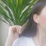 LENAYAN2023新款925银流苏耳环女小众设计耳钉耳坠高级感 蝴蝶耳环1对+999圆珠2.5mm 晒单实拍图