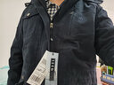 吉普（JEEP）棉衣男加厚中年冬季纯棉服中长款保暖外套可脱卸内胆棉袄男装大码 深蓝-0031 XL 建议体重160斤左右 实拍图