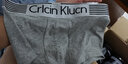 CrlcinKlucn男士内裤ck官方品牌平角裤 纯色95%棉底裤头本命年大红透气男生 A6CK4条装【黑+黑+浅灰+浅灰】 L 实拍图