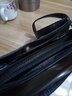 苡夏包包女包软皮中年妈妈包2023新款单肩包女韩版时尚斜挎包休闲百搭 黑色 实拍图