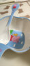 五和（WUHE）儿童碗餐具套装宝宝碗勺卡通碗勺家用吃饭辅食碗小猪佩奇汤饭碗 小猪佩奇（苹果碗+汤勺） 实拍图