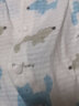 Aengbay昂贝 婴儿连体衣夏装宝宝衣服短袖幼儿纯棉薄款哈衣新生儿睡衣 蓝色狐狸 90cm 实拍图