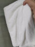 洁玉 750g纯棉浴巾 五星级酒店品质大浴衣男女通用加厚浴巾 蓝色 实拍图