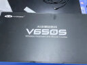 MageGee V650s 无线薄膜键鼠套装 巧克力按键机械手感键盘 USB连接商务办公键盘 RGB背光灯舒适键盘 黑色 RGB 实拍图
