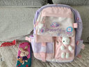 芭菲尼 新款冰箱款小学生书包女初中生休闲双肩背包儿童一二三五六年级 流沙紫 小号适合1-3年级使用 实拍图