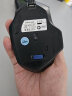 英菲克（INPHIC）A1 无线蓝牙三模鼠标可充电办公 轻音鼠标 电量显示 笔记本电脑通用蓝牙5.0 经典黑 实拍图