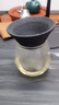 驰达陶瓷无孔茶漏家用高端茶滤茶水分离创意支架日式高档中式 铁架固定无孔茶漏+龙胆公道杯 实拍图