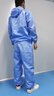 鑫唯科 无尘服防静电服连帽分体服工作服 白色 3XL 【可定制】 实拍图