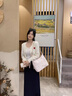 纽芝兰（NUCELLE）托特包2025新飞马老花腋下包通勤女包HOBO单肩斜挎水桶包生日礼物 实拍图