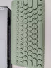 航世（BOW）K-610 无线键盘 炫彩复古键盘 笔记本电脑家用办公通用女生可爱小键盘 复古绿 实拍图