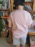顶瓜瓜顶呱呱睡衣女夏纯棉短袖可外情侣穿家居服套装女西梅紫175 实拍图