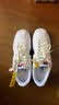 耐克女子休闲鞋 CORTEZ 运动鞋 DN1791-100白黑蓝 36 实拍图
