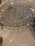 Ocean/鸥欣泰国进口钻石纹玻璃水果盘小吃碟托盘家用欧式简约果盘 欧欣 钻石大碟 (9寸 22.5厘米)3只装 晒单实拍图