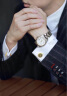 玛诗杜（MSKOO）法式衬衫袖扣圆形复古男士立体镂空珐琅法式衬衣袖口扣钉 礼盒装 浪漫之珠MC-9960 实拍图