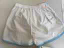 雪茜曼家居裤女宽松休闲百搭短裤女士外穿跑步健身瑜伽裤 白色 L 实拍图