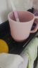 茶花 漱口杯簌 刷牙杯子 牙刷杯牙缸 洗漱杯塑料水杯 1只装 粉色 晒单实拍图