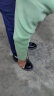 卡帝乐鳄鱼 CARTELO 英伦风复古小皮鞋女系带单鞋 KDLYJ-WF031 黑色 38  实拍图