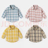 赢一贝（Yingyibei）宝宝衬衫男春秋婴儿格子衬衣小童洋气上衣儿童长袖纯棉秋装新款潮 实拍图