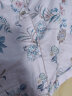 朵朵·可可24春夏季新款宽松纯棉贡缎印花短袖长裤女家居服睡衣套装 浅粉（预售6月8号发） 165(L) 晒单实拍图