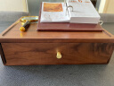 梵瀚 日式木质桌面抽屉式收纳盒置物架书桌a4文件简约杂物整理盒 胡桃木款（一个装） 晒单实拍图