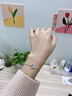 Twinkle Angel蝴蝶手链女S925银小众简约百搭时尚饰品套装情人节生日礼物送女友 月亮花环手链 实拍图