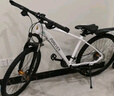永久（FOREVER）自行车男女铝合金双碟刹山地车青少年成人越野竞技避震单车 21速24寸钢架-珍珠白 实拍图